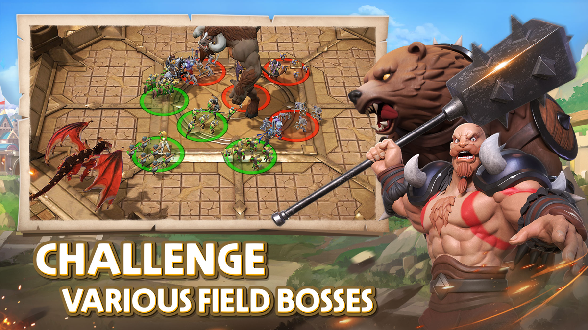 Epic Dragon Battle